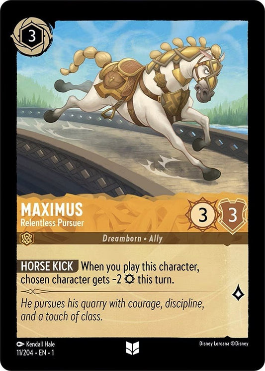Disney Lorcana - Maximus - Relentless Pursuer (11/204) (The First Chapter)