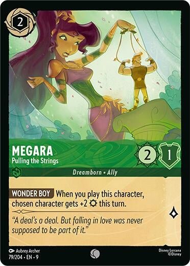 Disney Lorcana - Megara - Pulling the Strings (79/204) (Fabled)