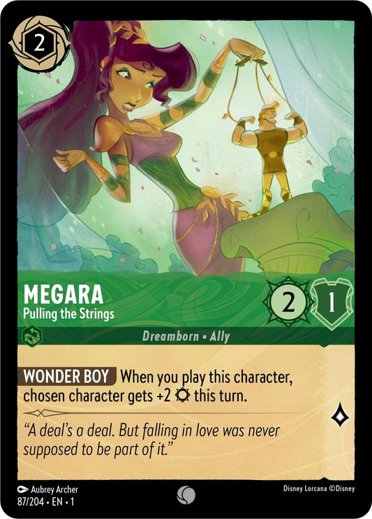 Disney Lorcana - Megara - Pulling the Strings (87/204) (The First Chapter)