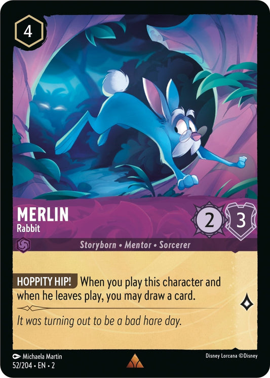 Disney Lorcana - Merlin - Rabbit (52/204) (Rise of the Floodborn)