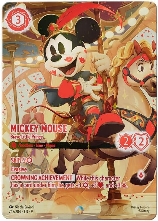 Disney Lorcana - Mickey Mouse - Brave Little Prince (Iconic) (242/204) (Fabled)