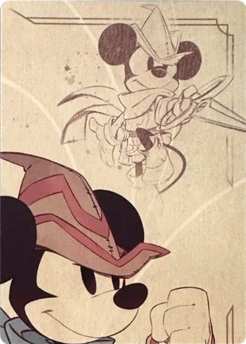 Mickey Mouse - Brave Little Tailor Puzzle Insert (Top Right) (The First Chapter) by LAB7 Malta, Europe