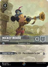 Mickey Mouse - Trumpeter (Enchanted) (220/204) (Into the Inklands) by LAB7 Malta, Europe