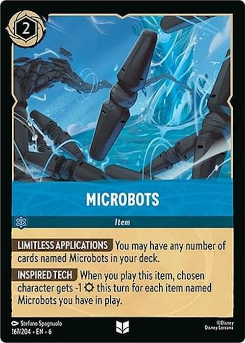 Disney Lorcana - Microbots (167/204) (Azurite Sea)