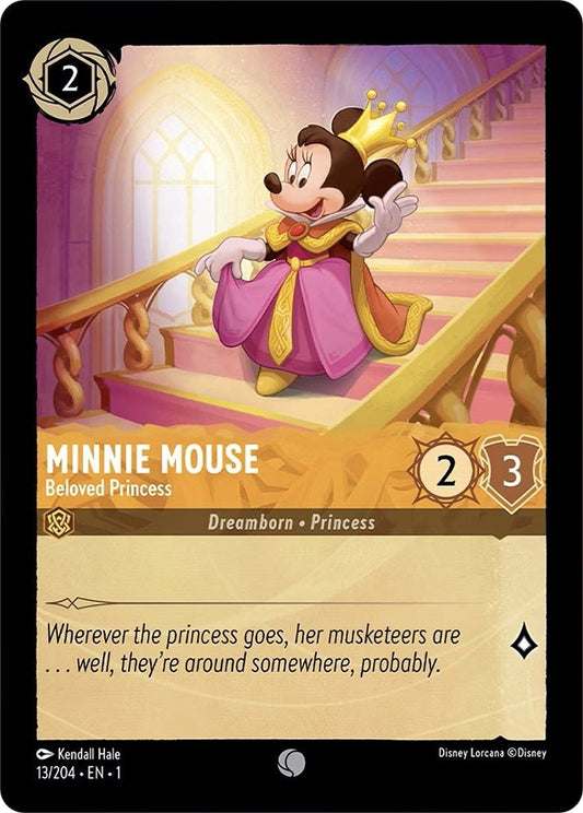 Disney Lorcana - Minnie Mouse - Beloved Princess (13/204) (The First Chapter)