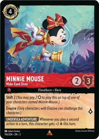 Minnie Mouse - Wide - Eyed Diver (114/204) (Rise of the Floodborn) by LAB7 Malta, Europe