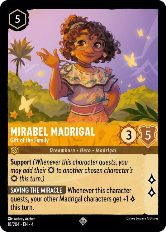 Disney Lorcana - Mirabel Madrigal - Gift of the Family (18/204) (Ursula's Return)