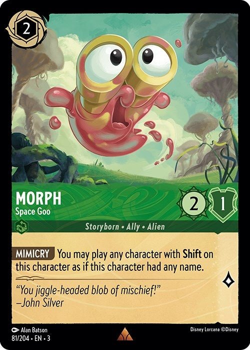 Disney Lorcana - Morph - Space Goo (81/204) (Into the Inklands)