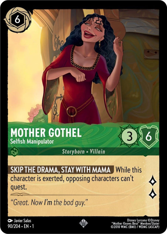 Disney Lorcana - Mother Gothel - Selfish Manipulator (90/204) (The First Chapter)