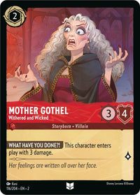 Mother Gothel - Withered and Wicked (116/204) (Rise of the Floodborn) by LAB7 Malta, Europe