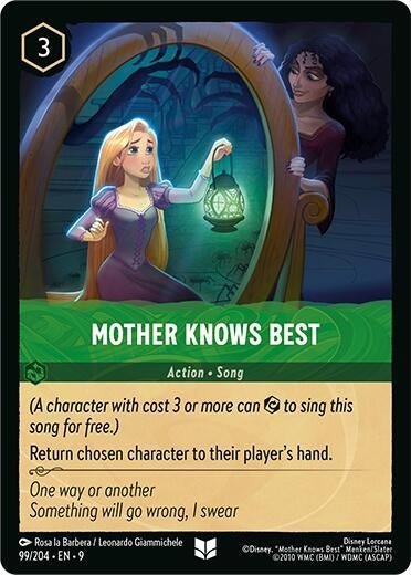 Disney Lorcana - Mother Knows Best (99/204) (Fabled)