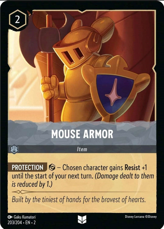 Disney Lorcana - Mouse Armor (203/204) (Rise of the Floodborn)