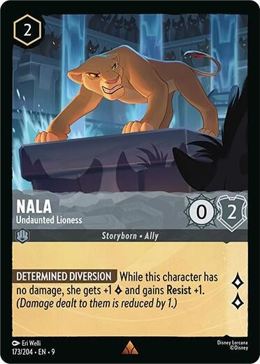 Disney Lorcana - Nala - Undaunted Lioness (173/204) (Fabled)