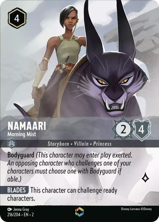 Disney Lorcana - Namaari - Morning Mist (Enchanted) (216/204) (Rise of the Floodborn)