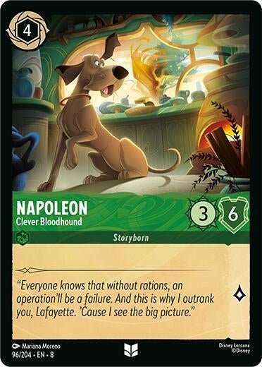 Disney Lorcana - Napoleon - Clever Bloodhound (96/204) (Reign of Jafar)