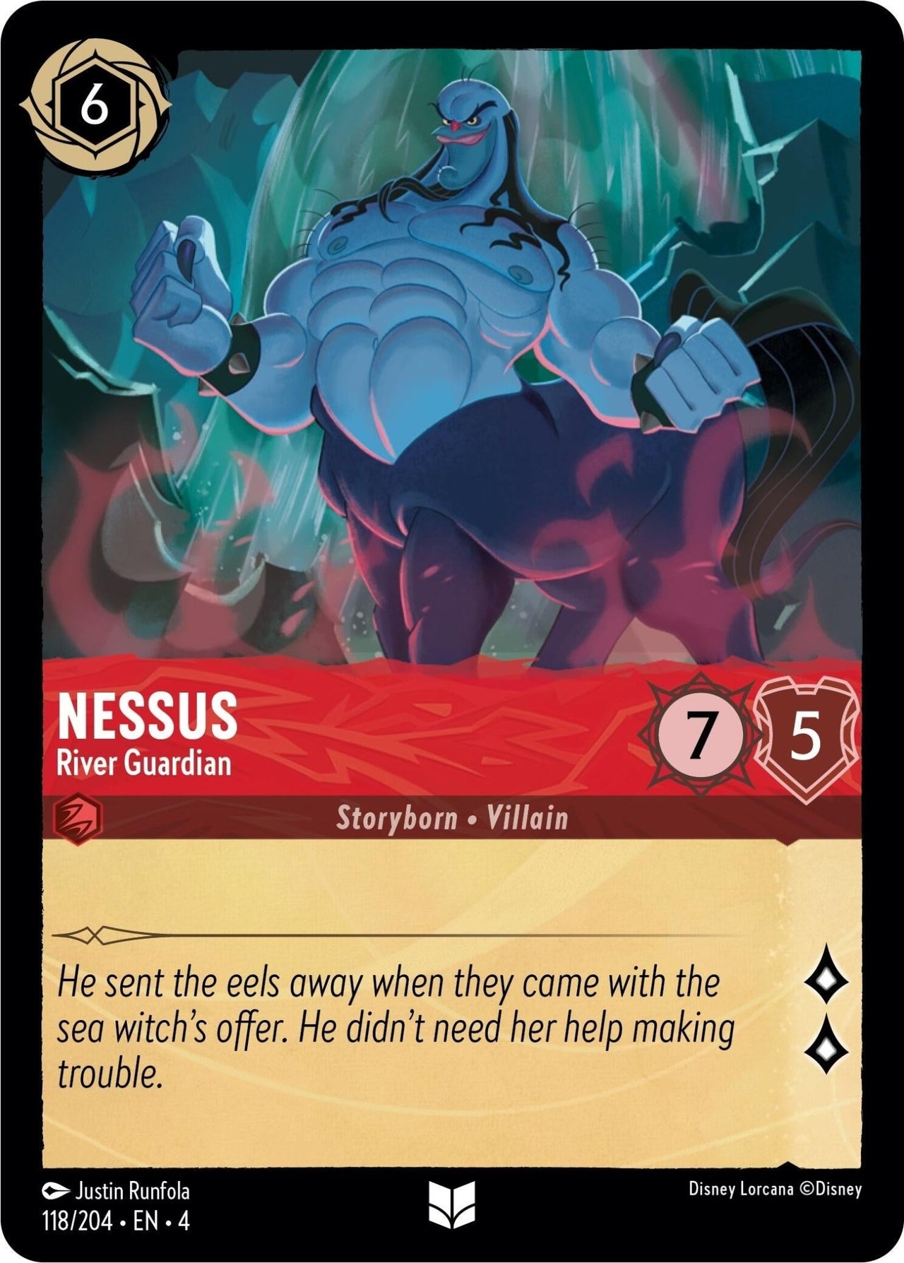 Nessus - River Guardian (118/204) (Ursula's Return) by LAB7 Malta, Europe