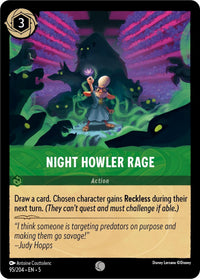 Night Howler Rage (95/204) (Shimmering Skies) by LAB7 Malta, Europe