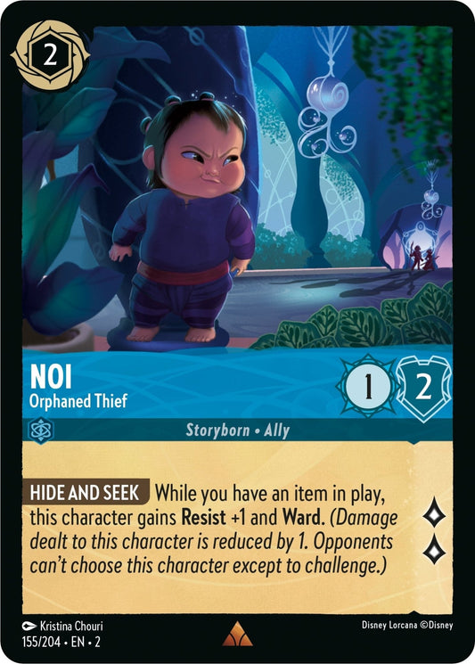 Disney Lorcana - Noi - Orphaned Thief (155/204) (Rise of the Floodborn)