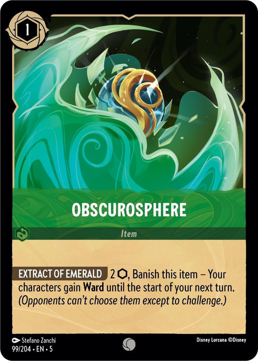 Disney Lorcana - Obscurosphere (99/204) (Shimmering Skies)