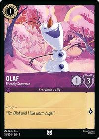 Olaf - Friendly Snowman (55/204) (Fabled) by LAB7 Malta, Europe