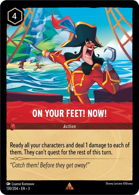 Disney Lorcana - On Your Feet! Now! (130/204) (Into the Inklands)