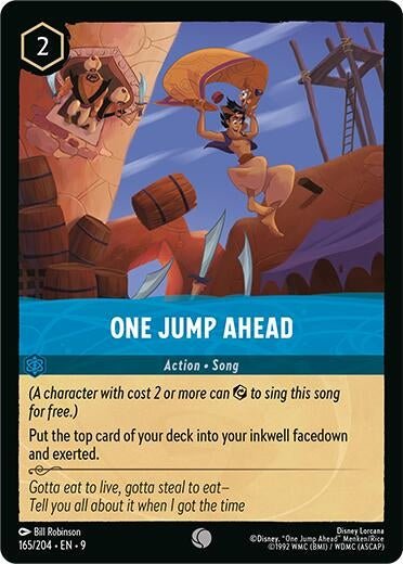 Disney Lorcana - One Jump Ahead (165/204) (Fabled)
