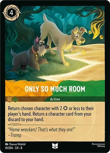 Disney Lorcana - Only So Much Room (41/204) (Reign of Jafar)