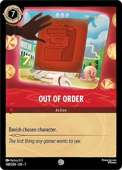 Disney Lorcana - Out of Order (148/204) (Archazia's Island)