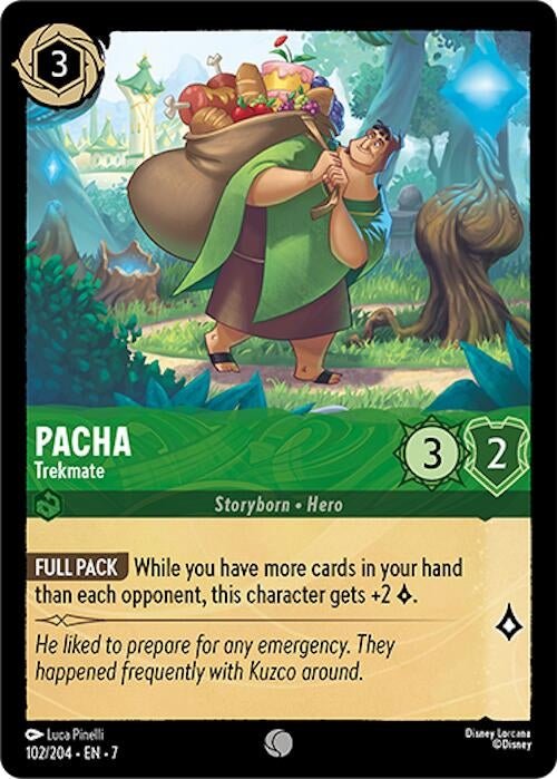 Disney Lorcana - Pacha - Trekmate (102/204) (Archazia's Island)