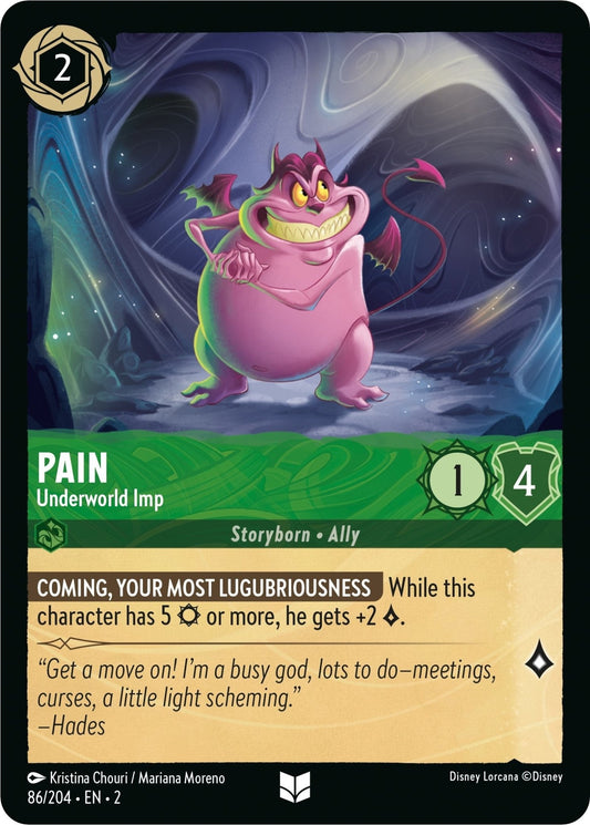 Disney Lorcana - Pain - Underworld Imp (86/204) (Rise of the Floodborn)