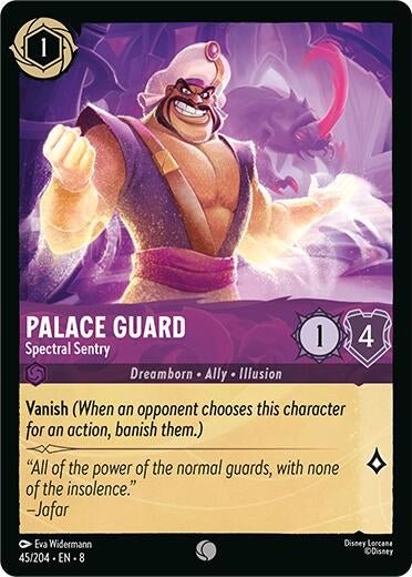 Disney Lorcana - Palace Guard - Spectral Sentry (45/204) (Reign of Jafar)