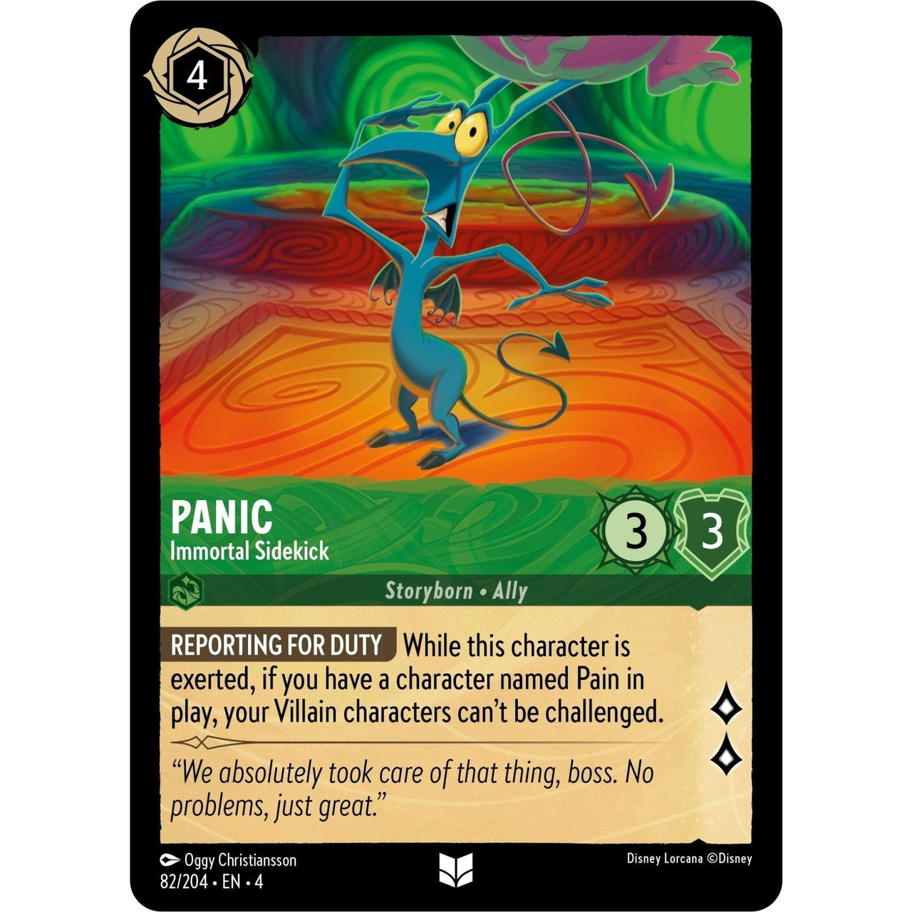 Ravensburger Panic - Immortal Sidekick (82/204) (Ursula's Return) by LAB7 Malta, Europe