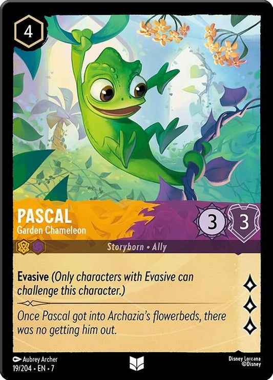 Disney Lorcana - Pascal - Garden Chameleon (19/204) (Archazia's Island)