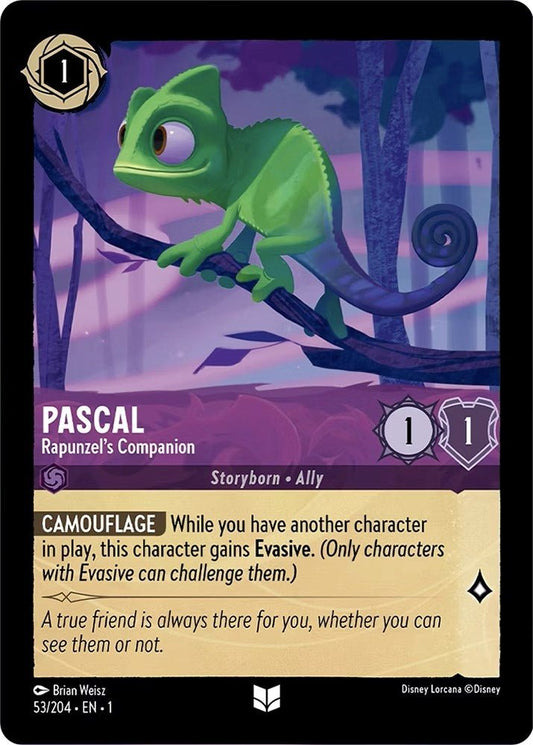 Disney Lorcana - Pascal - Rapunzel's Companion (53/204) (The First Chapter)