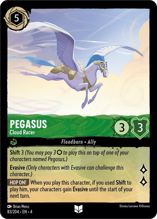 Disney Lorcana - Pegasus - Cloud Racer (83/204) (Ursula's Return)