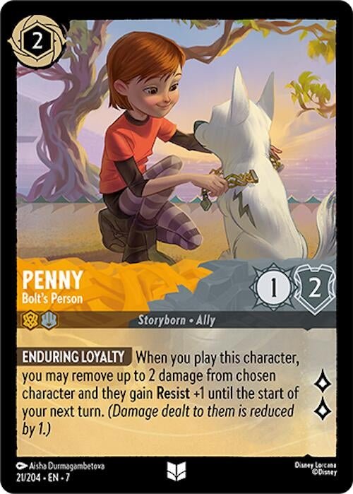 Disney Lorcana - Penny - Bolt's Person (21/204) (Archazia's Island)