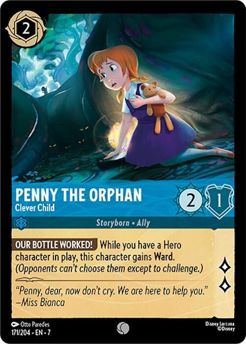 Disney Lorcana - Penny the Orphan - Clever Child (171/204) (Archazia's Island)