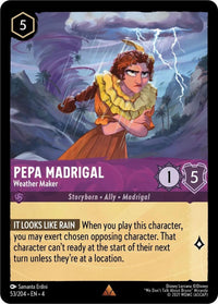 Pepa Madrigal - Weather Maker (53/204) (Ursula's Return) by LAB7 Malta, Europe