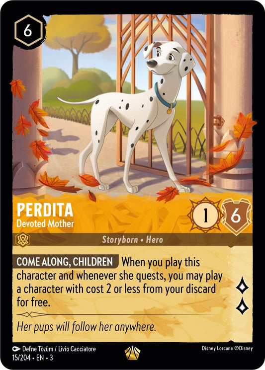 Disney Lorcana - Perdita - Devoted Mother (15/204) (Into the Inklands)