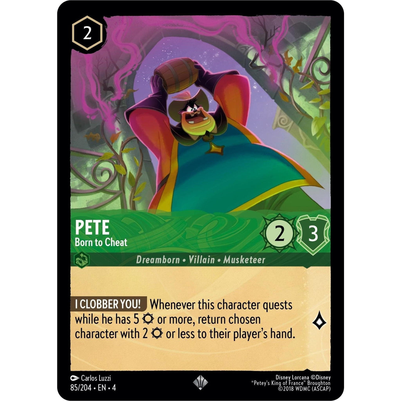 Ravensburger Pete - Born to Cheat (85/204) (Ursula's Return) by LAB7 Malta, Europe