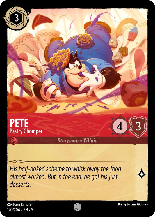 Disney Lorcana - Pete - Pastry Chomper (120/204) (Shimmering Skies)