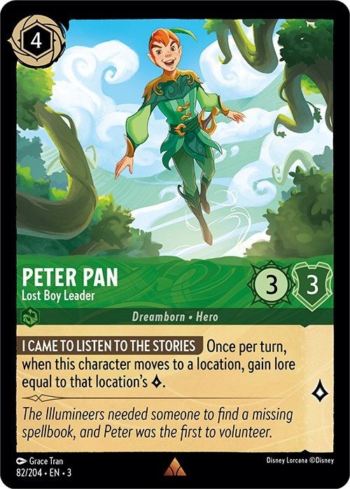 Disney Lorcana - Peter Pan - Lost Boy Leader (82/204) (Into the Inklands)
