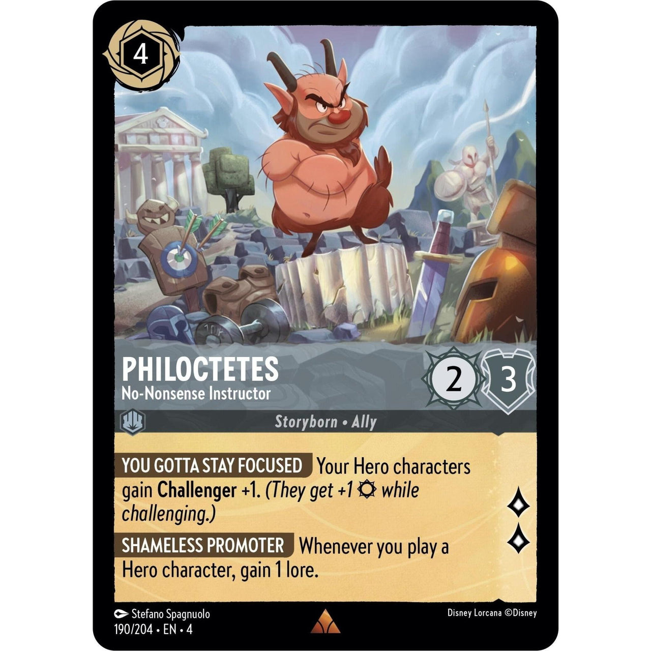 Ravensburger Philoctetes - No - Nonsense Instructor (190/204) (Ursula's Return) by LAB7 Malta, Europe