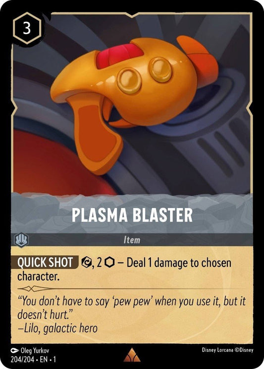 Disney Lorcana - Plasma Blaster (204/204) (The First Chapter)