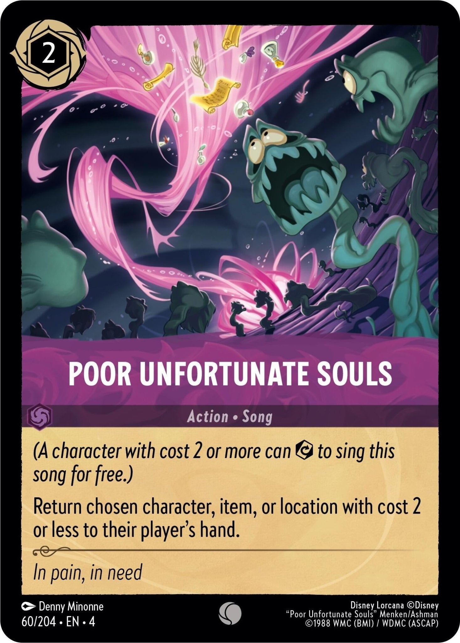 Disney Lorcana - Poor Unfortunate Souls (60/204) (Ursula's Return)