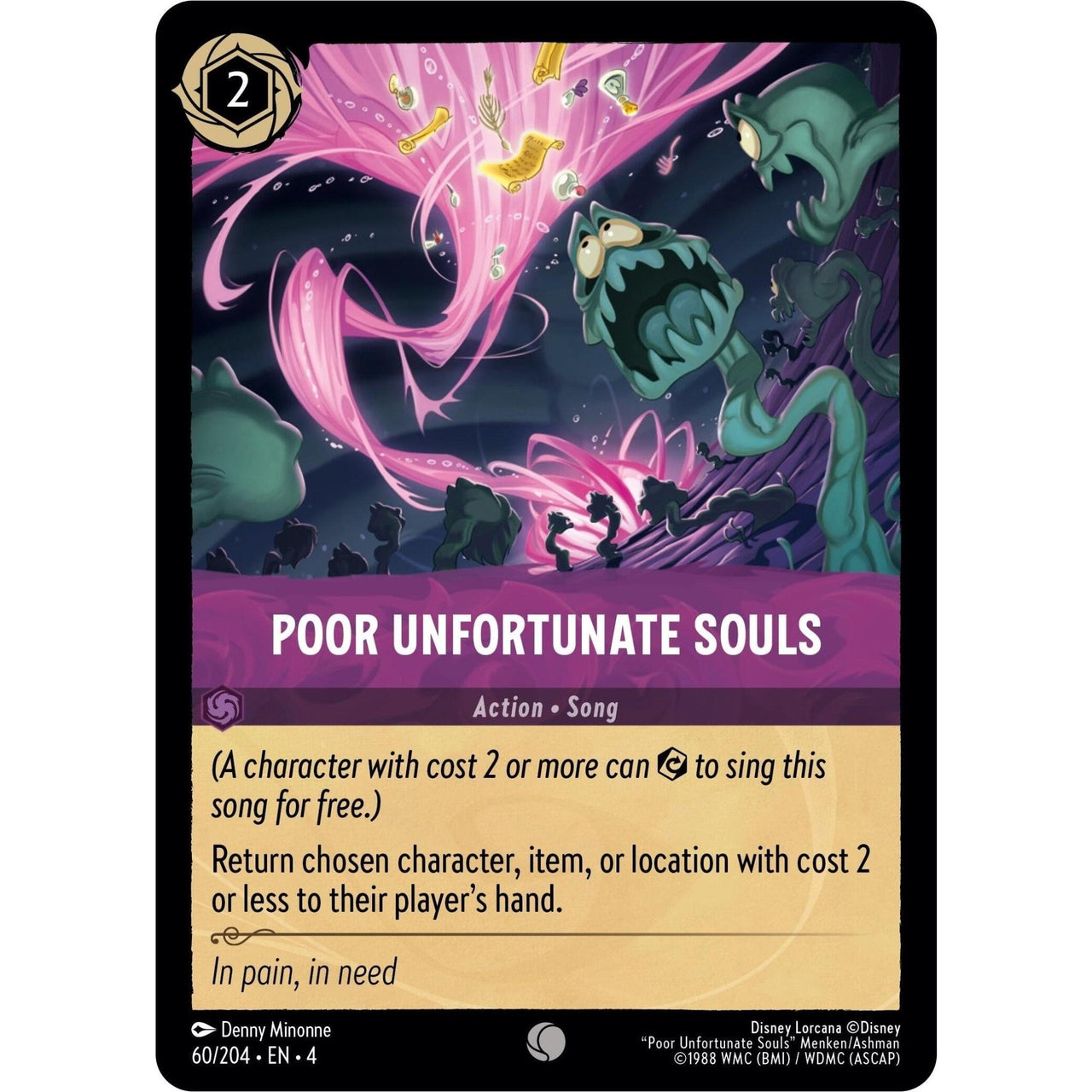Ravensburger Poor Unfortunate Souls (60/204) (Ursula's Return) by LAB7 Malta, Europe