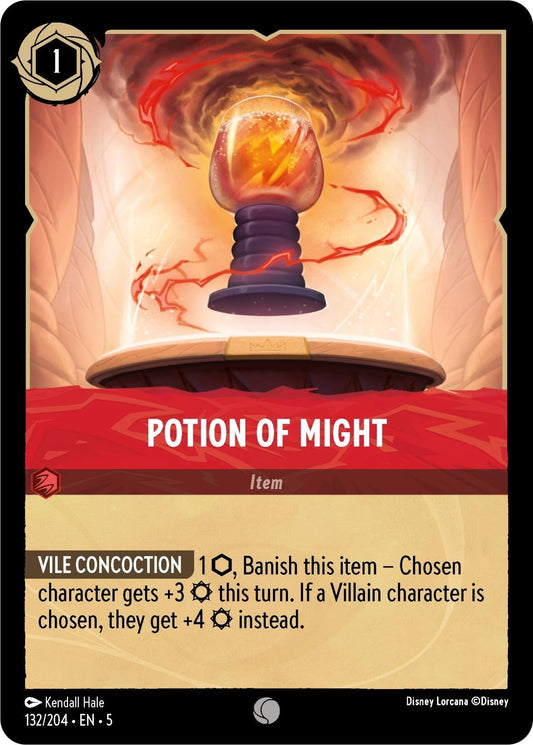 Disney Lorcana - Potion of Might (132/204) (Shimmering Skies)