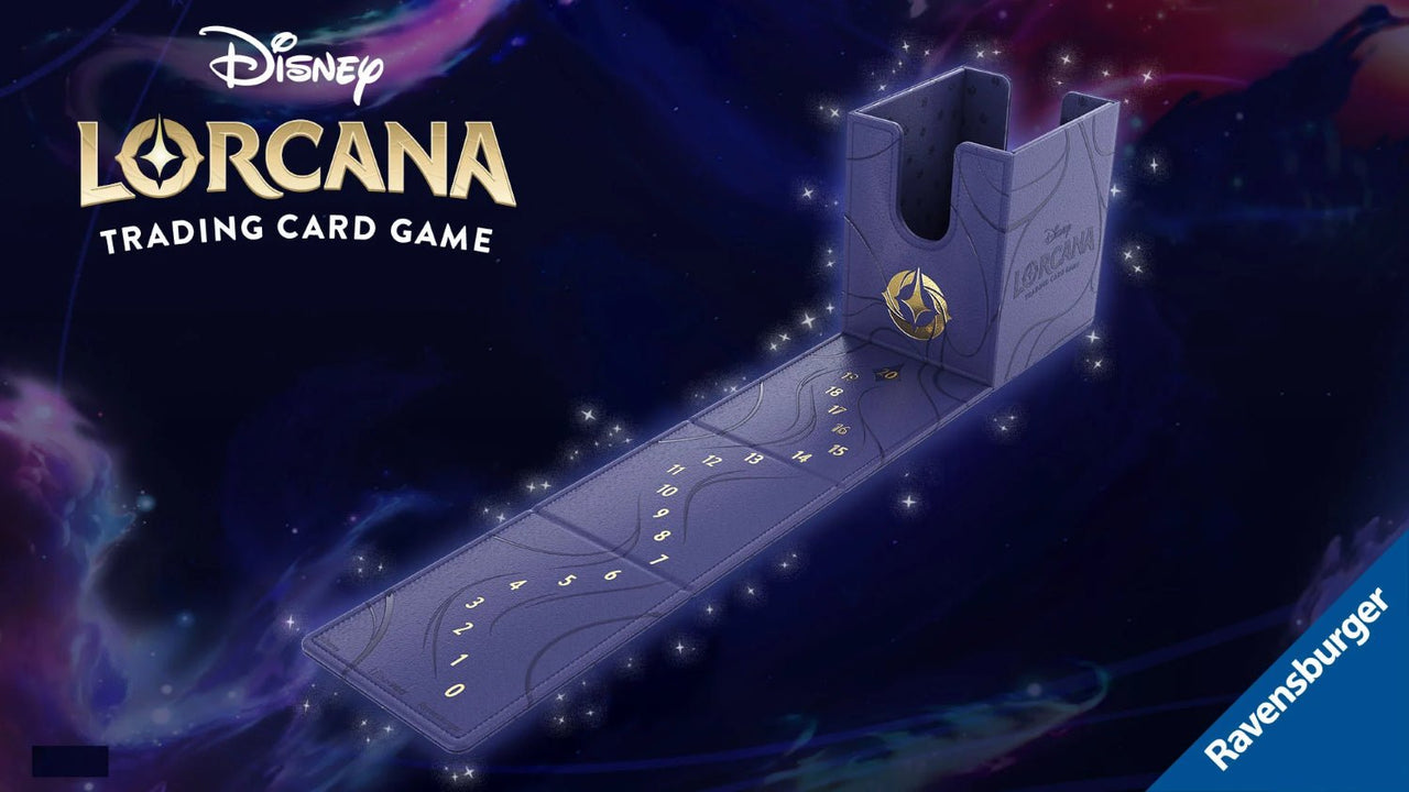 Disney Lorcana Premium Gold Deckbox Cube by LAB7 Malta, Europe