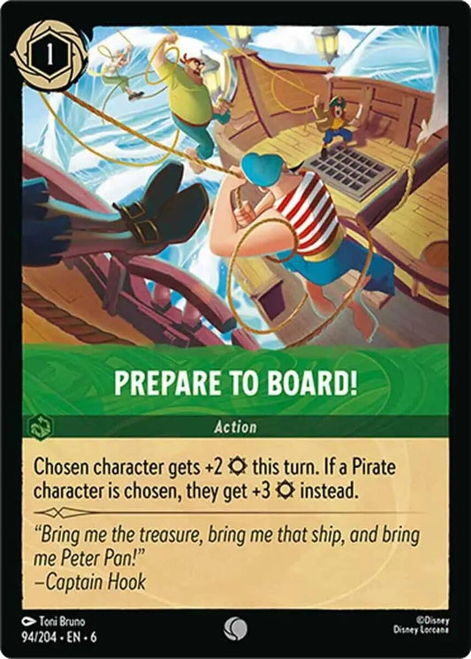 Disney Lorcana - Prepare to Board! (94/204) (Azurite Sea)