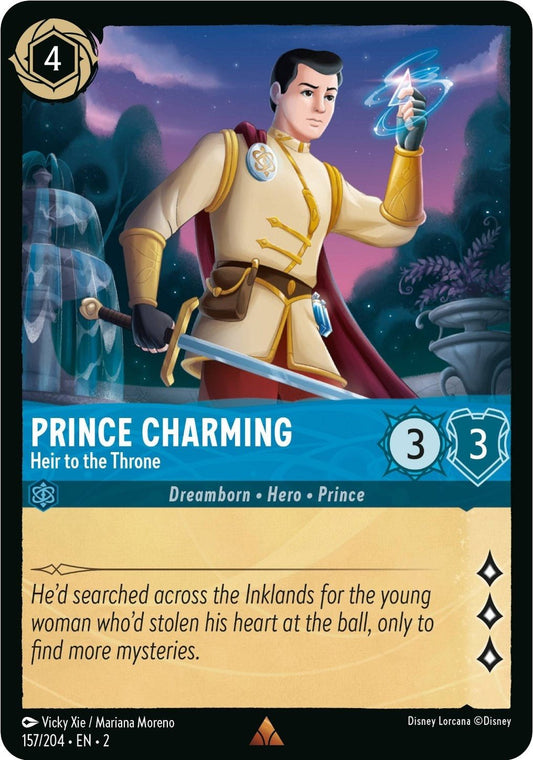 Disney Lorcana - Prince Charming - Heir to the Throne (157/204) (Rise of the Floodborn)